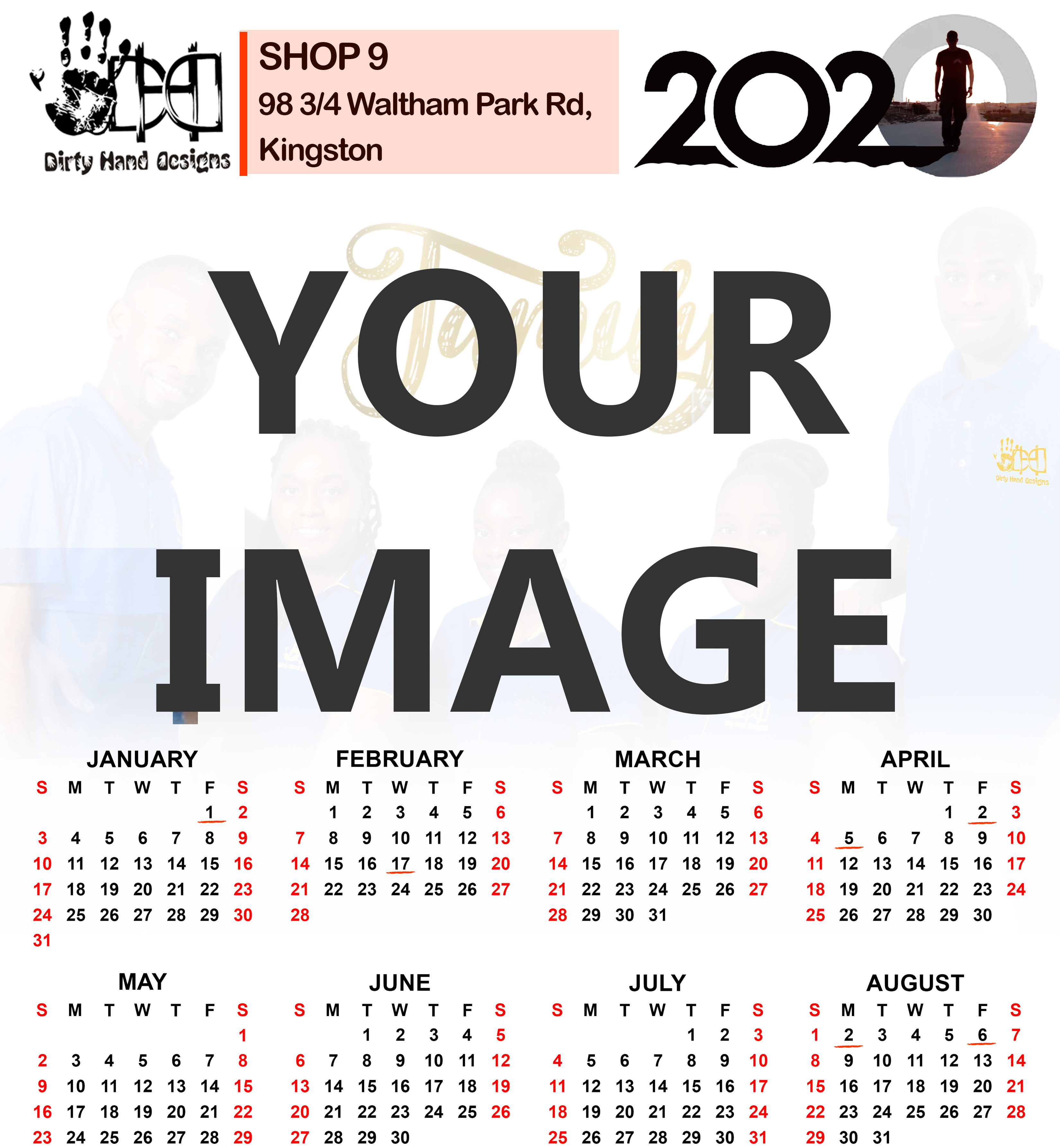 Custom Calendar 2023