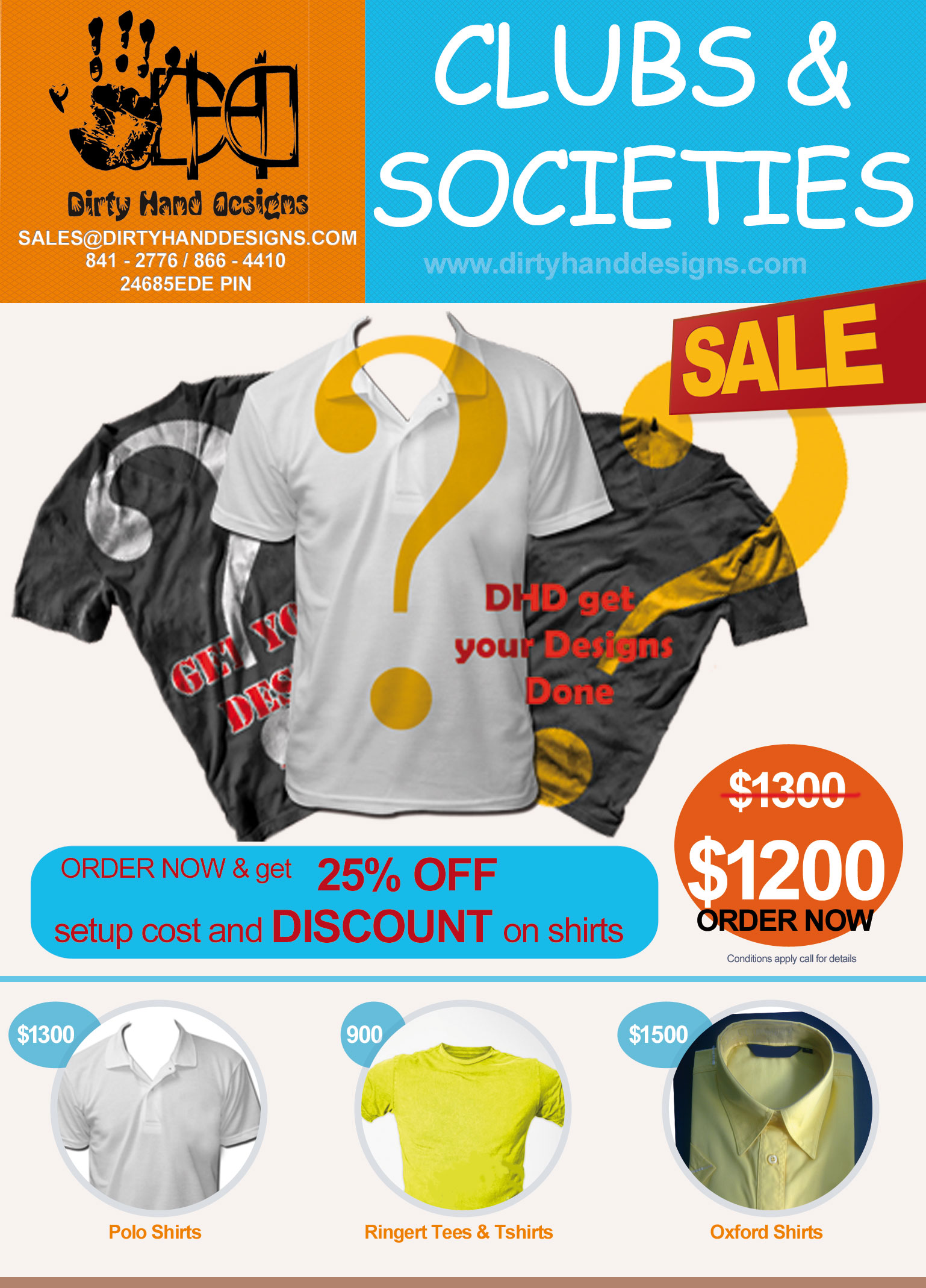 Club and Societies Discount
